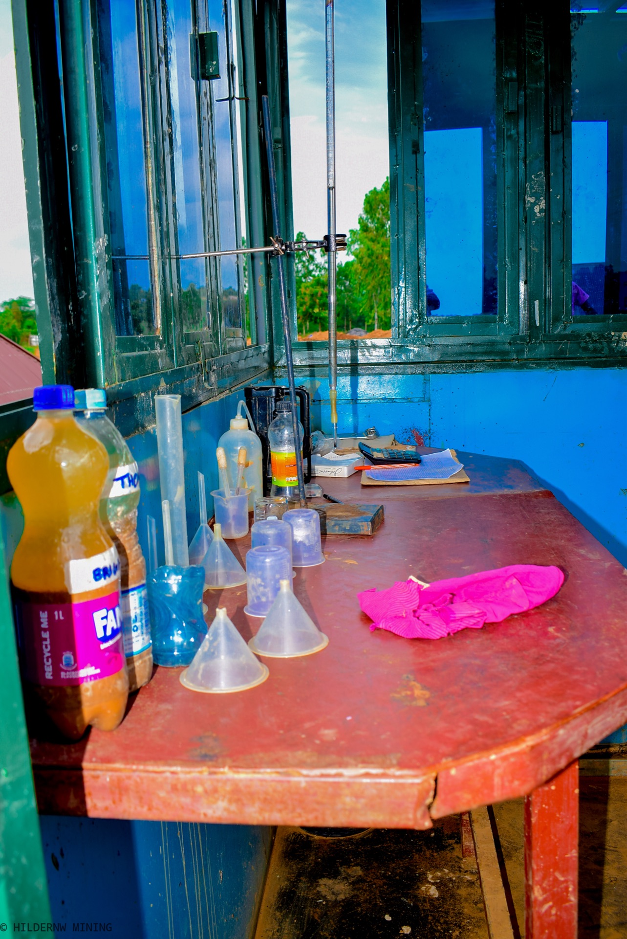 On-site chemistry lab